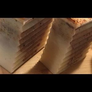 banana nut bread soap bar